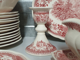 Villeroy en Boch Burgenland rood Eetservies 12-pers.