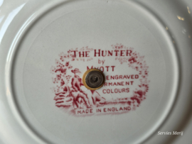 Engels rood The Hunter by Myott Etagere 2-laags