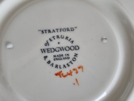 Verkocht = Wedgwood Stratford Thee Kop en schotel 8 cm