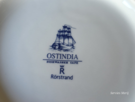 Rorstrand Ostindia hoge ronde schaal slabak 25 cm (Porselein)