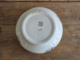 Boch la Louviere hoge ronde schaal 23 cm