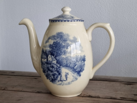 Landschap Blauw Societe Ceramique blauw Koffieservies 6-pers. (rond model)