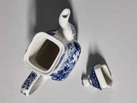 Engels blauw Grindley Country Inns compleet koffieservies theeservies 6 personen