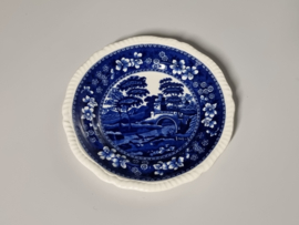 Engels Copeland Spode's Tower blauw Ontbijtbordje 19,5 cm