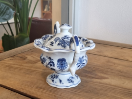 Blue Danube Bowl | Sierpot met oortjes en 10 cm