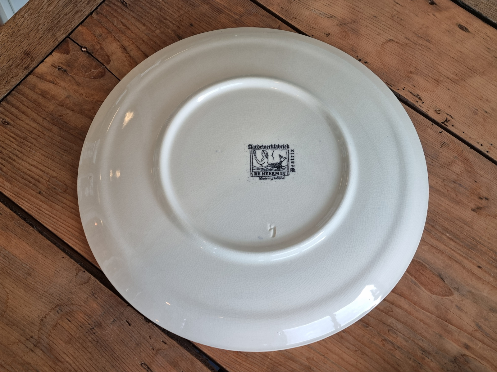 Beatrix Societe Ceramique groot Bord Hilversum