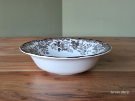 Engels Palissy Game Series hoge ronde schaal 24 cm (afb. konijn)