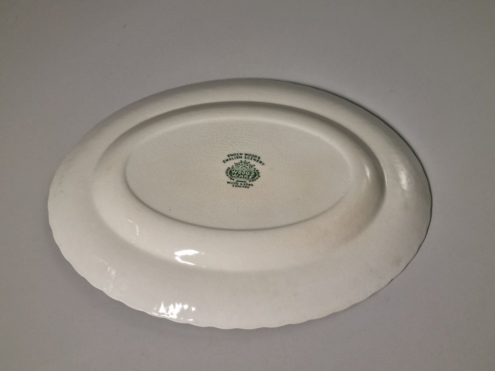 Engels groen Wood & Sons Woods Ware Serveerschaal 30 cm