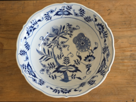 Blue Danube hoge ronde schaal 25 cm