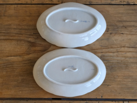 Zwiebelmuster Huttensteinach Set 2x ovale schaal 23,5 en 16 cm