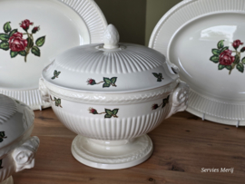Wedgwood Moss Rose set schalen 5 delig