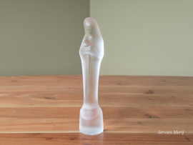 Leerdam Glas Stef Uiterwaal Madonna kleine maat 24 cm (2 plekjes)