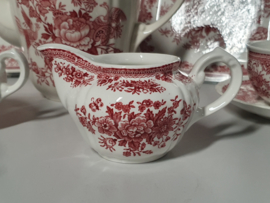 Villeroy en Boch Fasan rood Villeroy en Boch Koffieservies 4 pers.