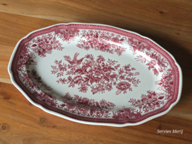 Villeroy en Boch Fasan rood Serveerschaal 32 cm