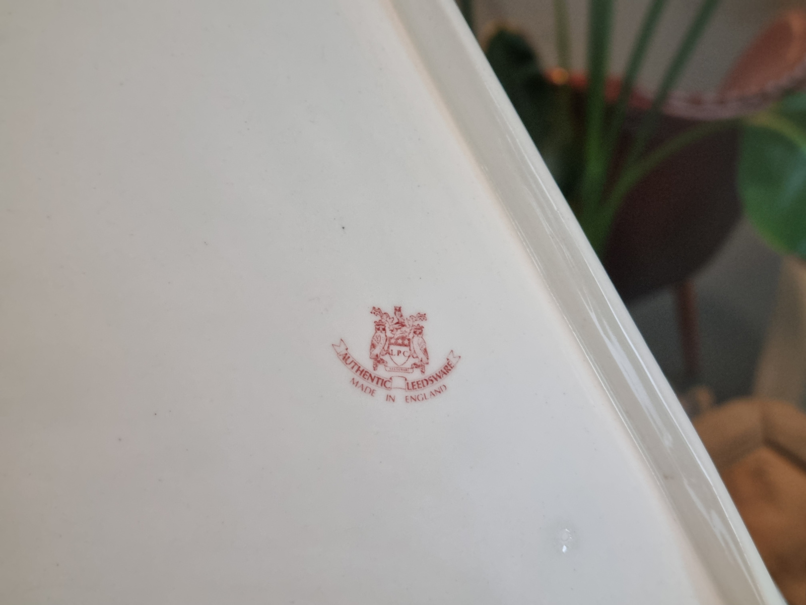 Authentic Leeds Pottery Dienblad 35 cm