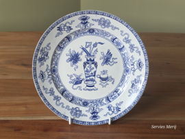 Potiche blauw Societe Ceramique Ontbijtbordje 19,5 cm
