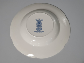 Engels blauw Johnson Bros Haddon Hall Diep Pasta Curry bord 25,5 cm