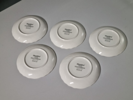 Alt Vieux Luxembourg set 5x Thee kop en schotel ø 9 cm (Nieuwste zwarte stempel)
