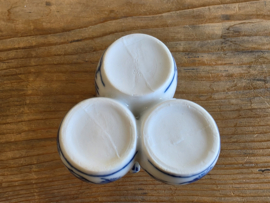 Zwiebelmuster onbekend merk Menage mosterd setje