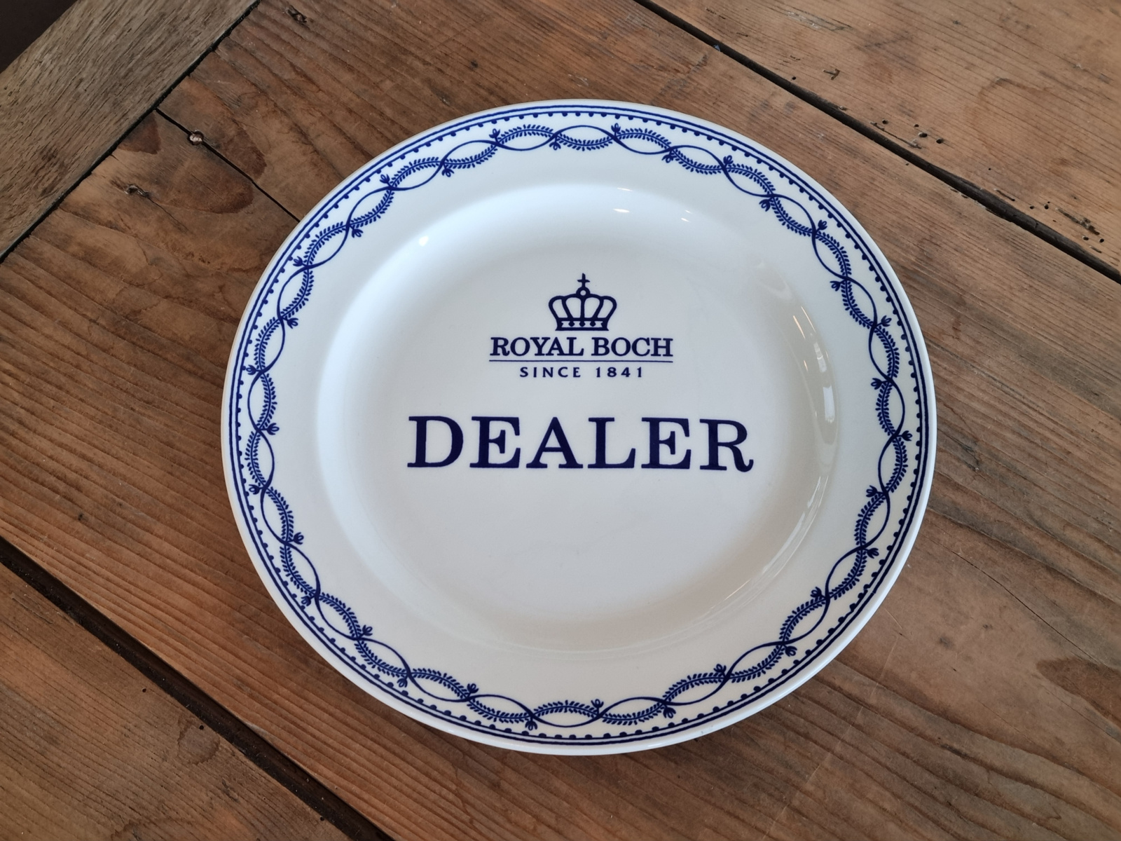 Royal Boch Belgium Dealerbord 24,5 cm