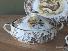 Engels Palissy Game Series jachtservies serveerset 4 delen