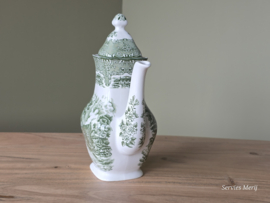 Engels groen Grindley Country Inns Koffiepot 18 cm