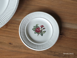Wedgwood Moss Rose gebakstel 6 personen