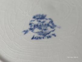 Frans Longwy blauw Rejane dinerbord 25 cm
