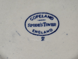 Engels Copeland Spode's Tower blauw Kan 10 cm