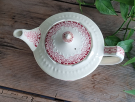 Boerenhoeve Rood Societe Ceramique Koffiepot (wit)