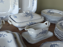 Meibloem Petrus Regout Compleet Eetservies 16 persoons (hoekig model)