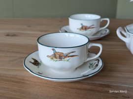 Engels Johnson Bros wildservies theeservies 5 personen