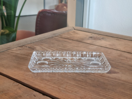 Glas Vintage Bewaarbakje Edelstenen Sieradenlegger (1)