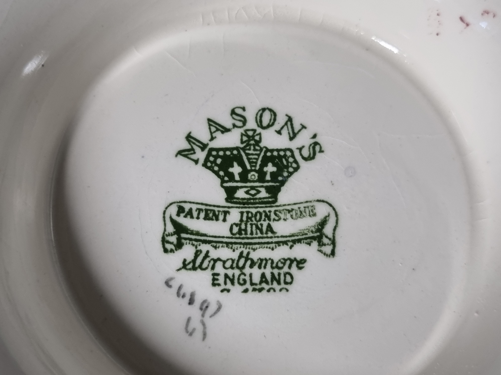 Engels Mason's Strathmore dekschaal terrine