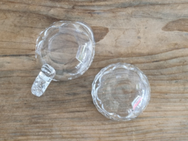 Vintage glas roomstel