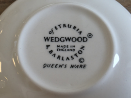 Wedgwood Queen's Ware set 3x Theezakjeslegger 7,5 cm