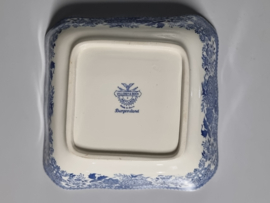 Villleroy en Boch Burgenland blauw Serveerschaal vierkant 19 cm