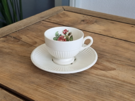 Wedgwood Moss Rose Theekop met schotel ø 8 cm