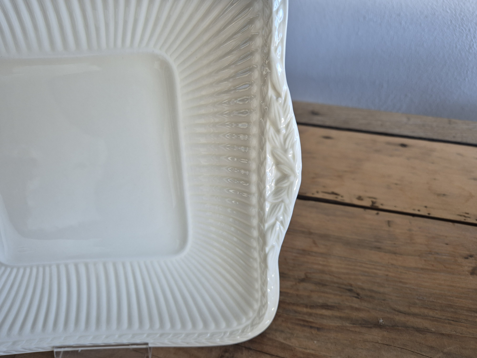 Wedgwood Edme vierkante schaal 23 cm