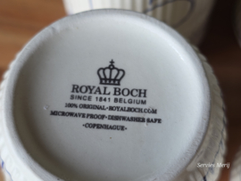 Boch Copenhague Saks Sax Sakse set 6x beker mok 0,28 ltr