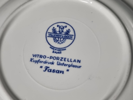 Villeroy en Boch Fasan blauw Diep Pasta Curry Bord 22 cm