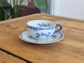 Rorstrand Ostindia East Indies Thee Kop en schotel 9 cm (Aardewerk)