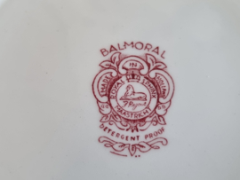 Balmoral Regout Royal Sphinx Aardewerk rood set 6x Diep Pasta Curry Bord 23 cm