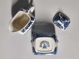 Engels blauw Enoch Wedgwood Royal Homes of Britain Roomstel