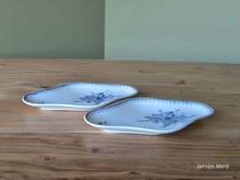 Meibloem Petrus Regout set 2x schaaltje 23 cm (rond model)