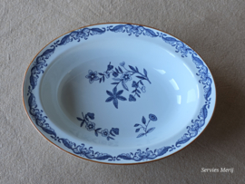 Rorstrand Ostindia East Indies hoge ovale schaal 23 cm (Aardewerk)