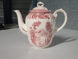 Villeroy en Boch Burgenland rood Koffiestel Theestel