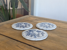 Blue Danube set van 3x Onderzetter 15 cm