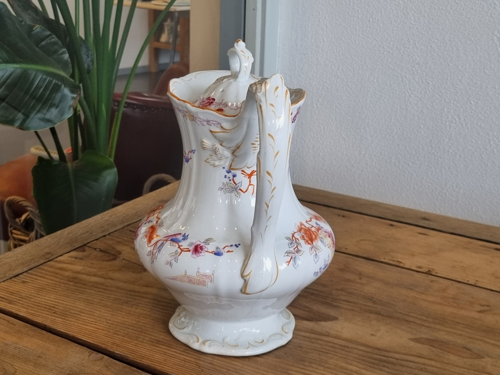 Petrus Regout Portici hoge Koffiepot ca. 1,5 liter