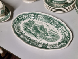 Villeroy en Boch Burgenland groen compleet servies 12-pers